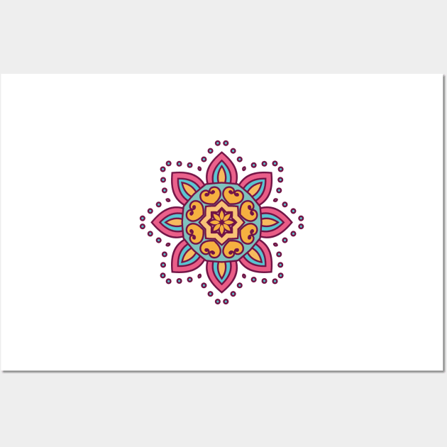 Mandalas Dotted Wall Art by Ras-man93